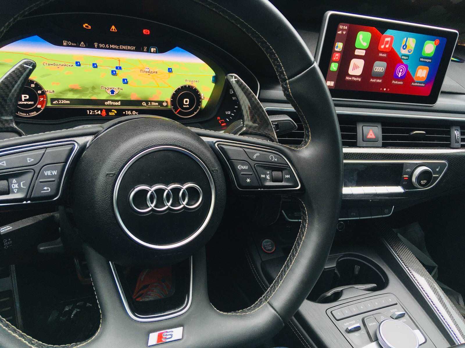 Audi MIB България Apple CarPlay Android Auto ViM Speed Cam Region Conv