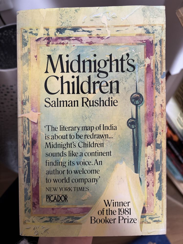 Midnight’s children by Salman Rushdie