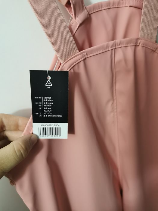 Pantaloni de ploaie Lupilu 122/128 NOI
