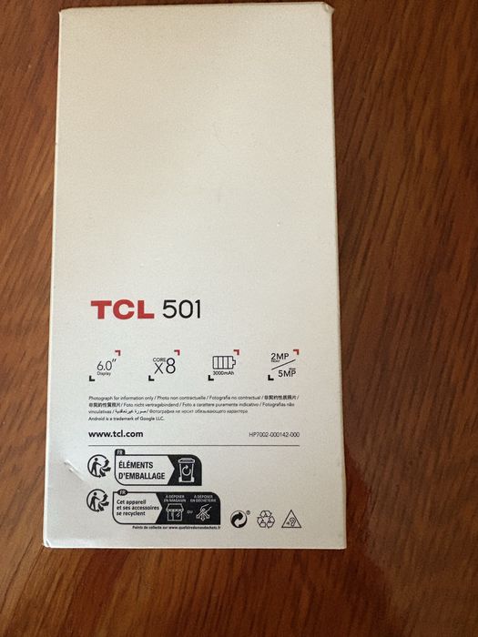 Telefon mobil TCL 501, 2GB RAM, 32GB, 4G, Black