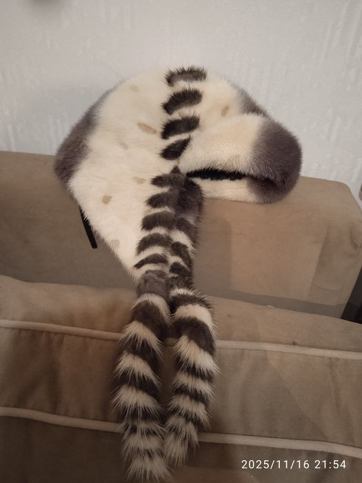 Шапка норковая бу