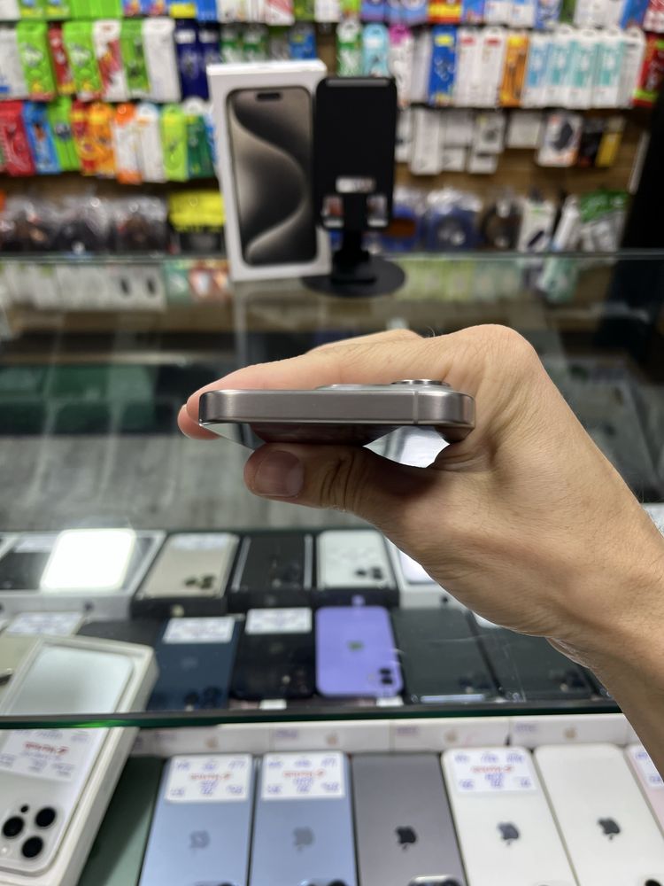 Iphone 15 Pro 256gb 87% Dual sim Titan - Naqd va halol nasiya savdoga