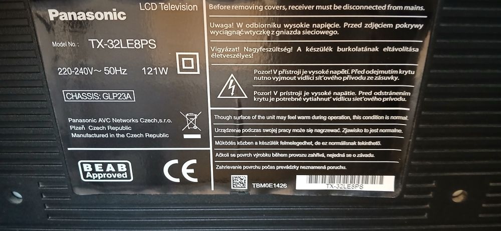 Телевизор панасоник