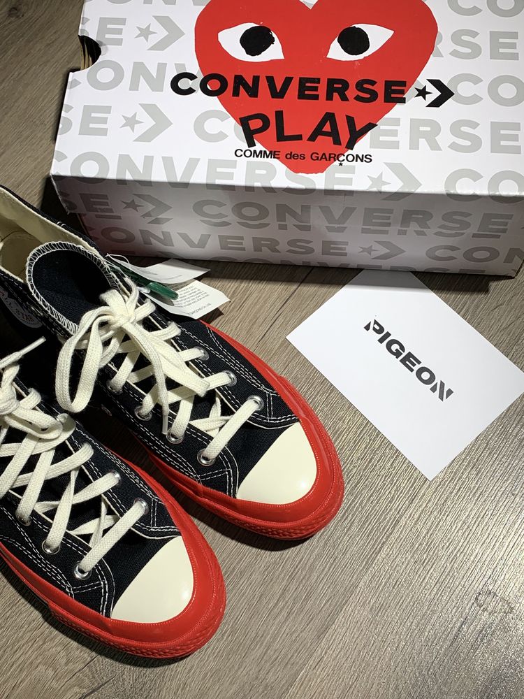 Converse Comme des Garçons Black Red