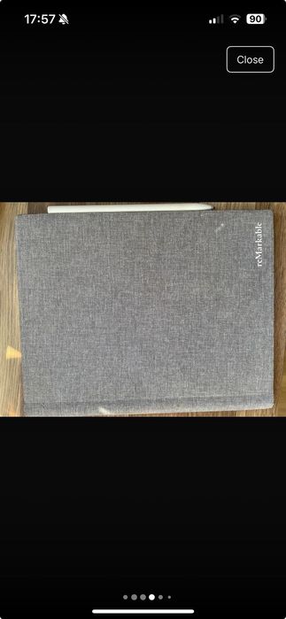 E -reader remarkable cu husa si pix