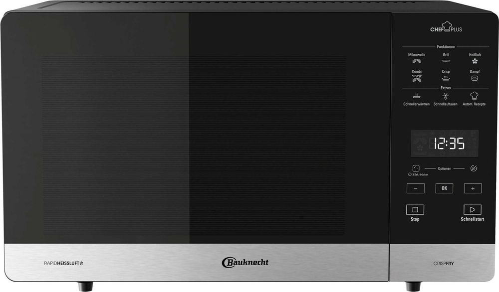 BAUKNECHT микровълнова MW 59 MB грил,пара, горещ въздух 25 л