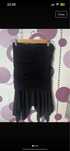 Fusta in layers neagra