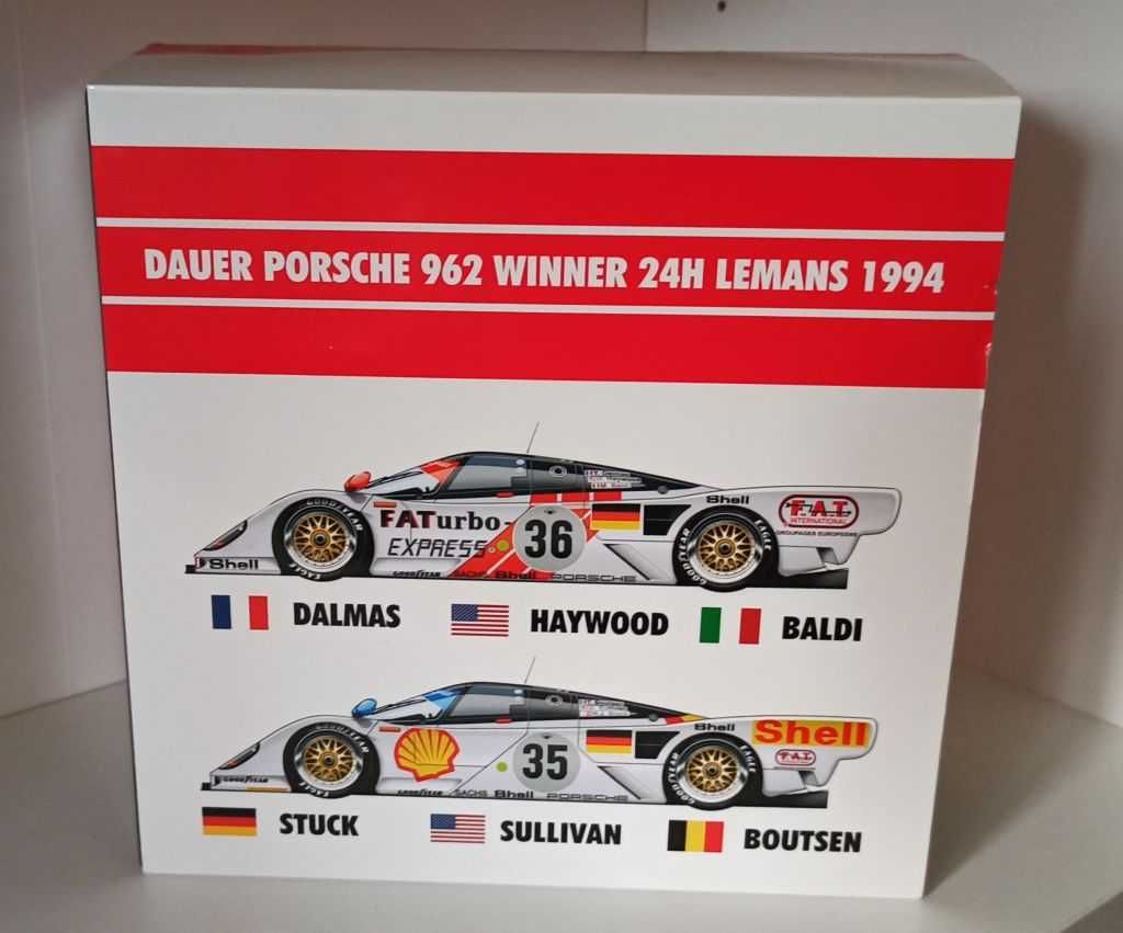 Machete Dauer Porsche 962 Castigator Le Mans 1994 - Set Werk83 1/43