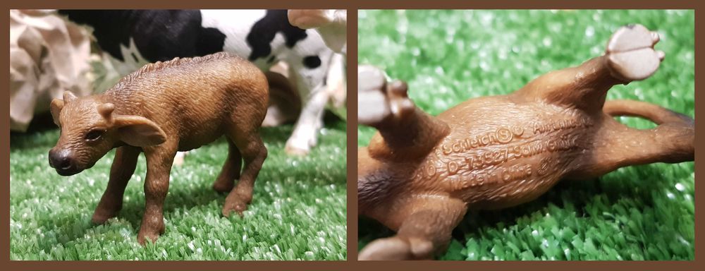 Set vite Schleich, ansamblu format din 2 vite si 2 vitei