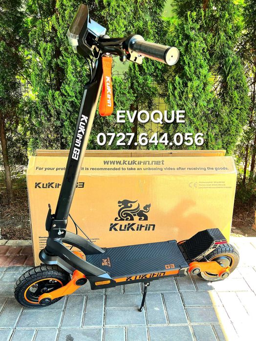 Trotineta electrica KUKIRIN G3 Noua sigilata in cutie 19 Ah 1200 wati