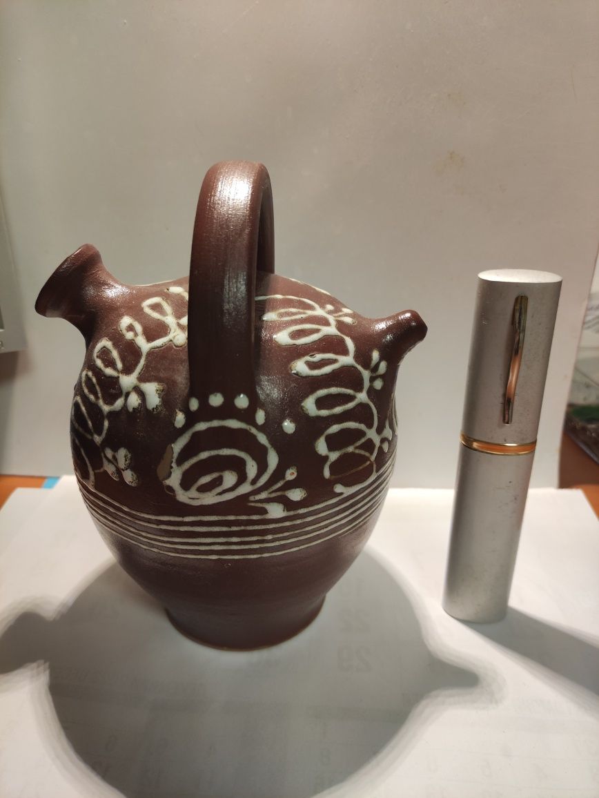 Австрийски Съд стомничка декоративен керамичен за ракия