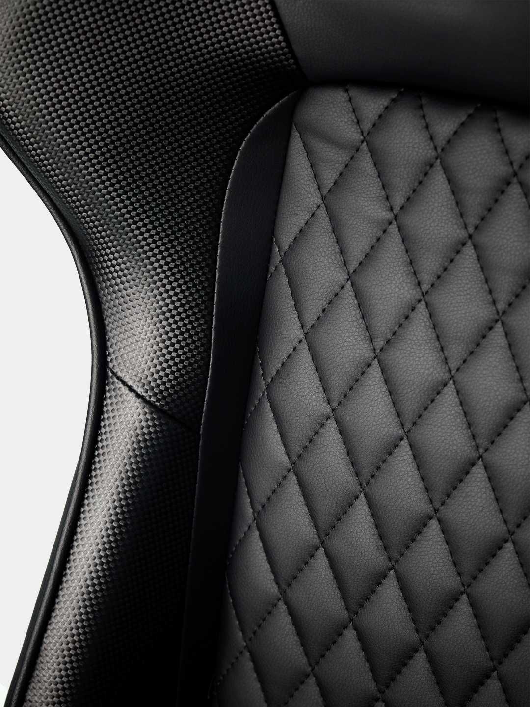 Игровое кресло HyperX JET Black (эко-кожа, 3D подлокотники)