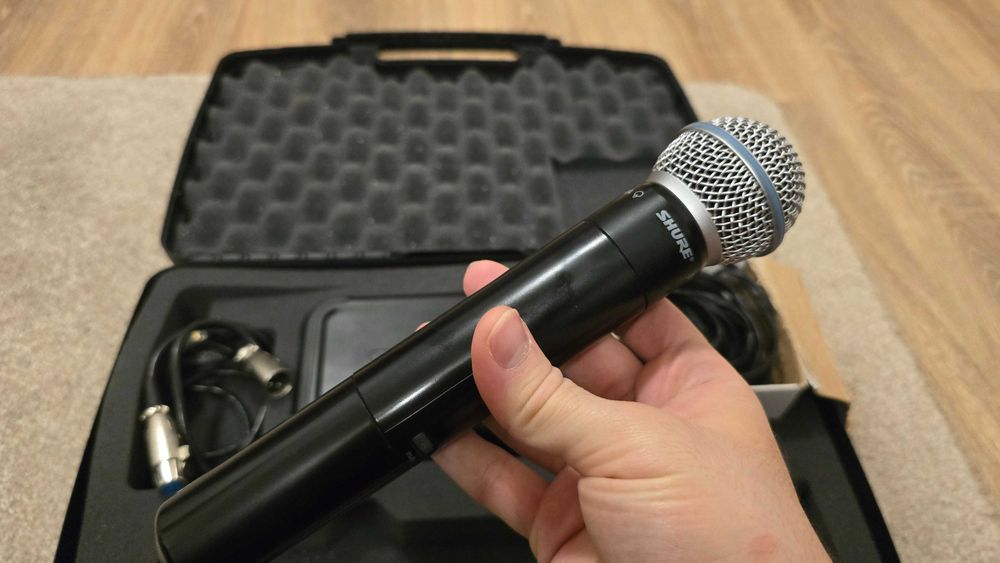 Shure Beta 58A wireless microphone system