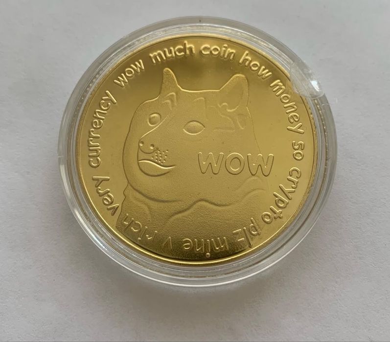 Монети Dogecoin и ShibaInu