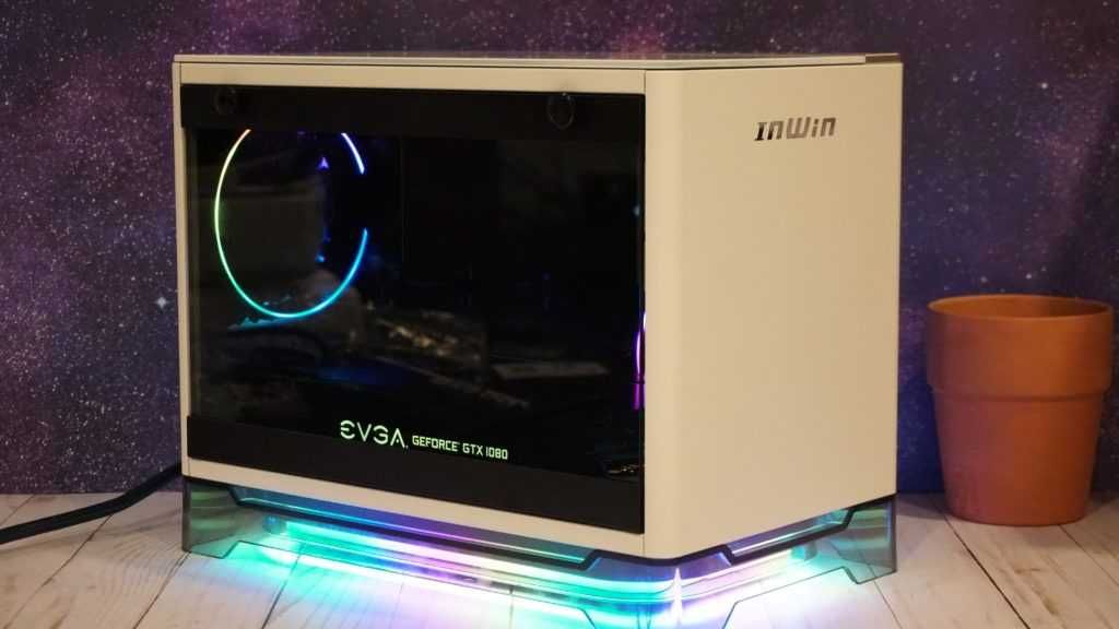 Carcasa rara ITX Inwin A1 plus cu sursa dedicata 600w 80+
