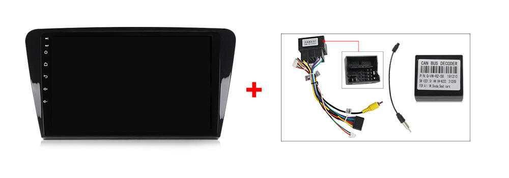 Navigatie Android 14 SKODA OCTAVIA 3 2013+ 1/8 Gb Waze CarPlay CAMERA