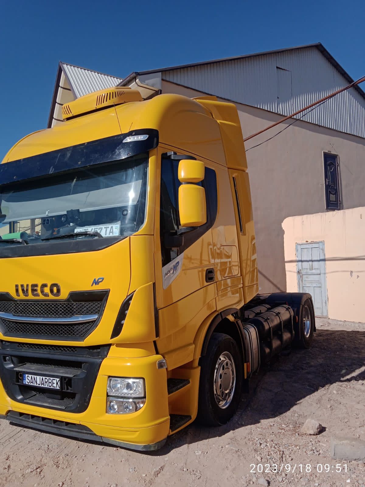 IVECO stralis 400 metan  gidravlika