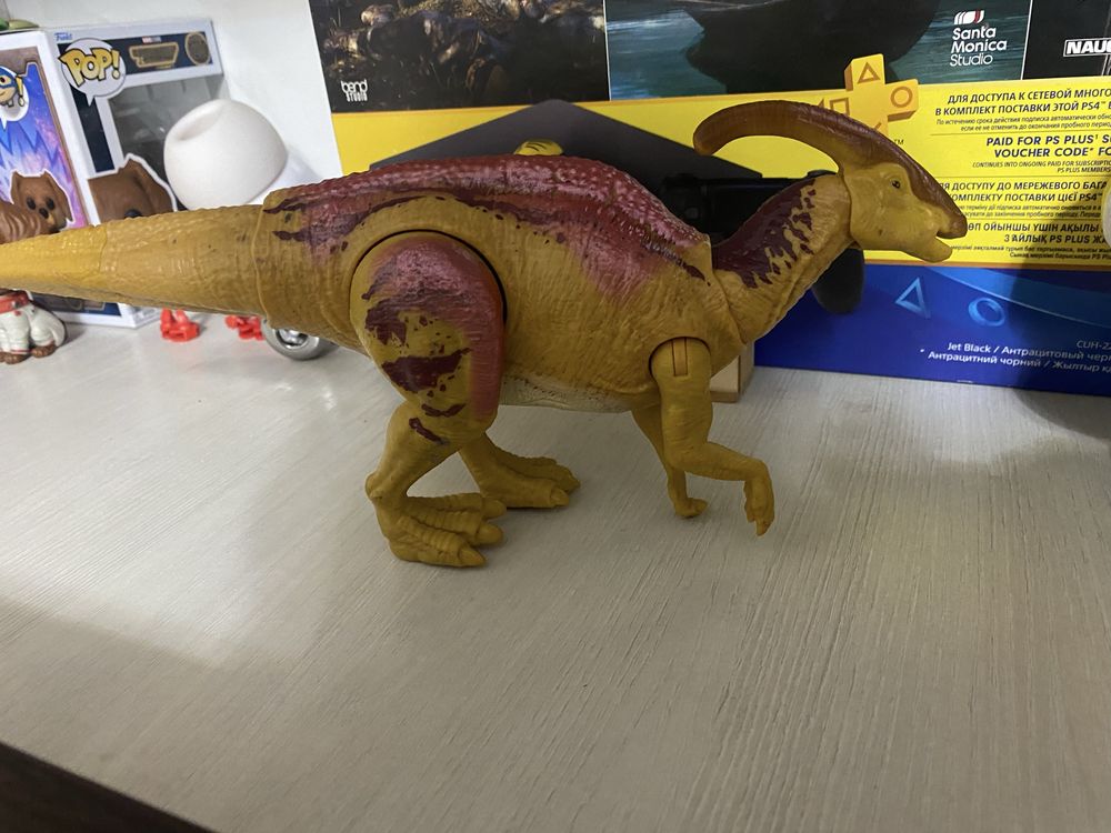 Динозавр Parasaurolophus Mattel