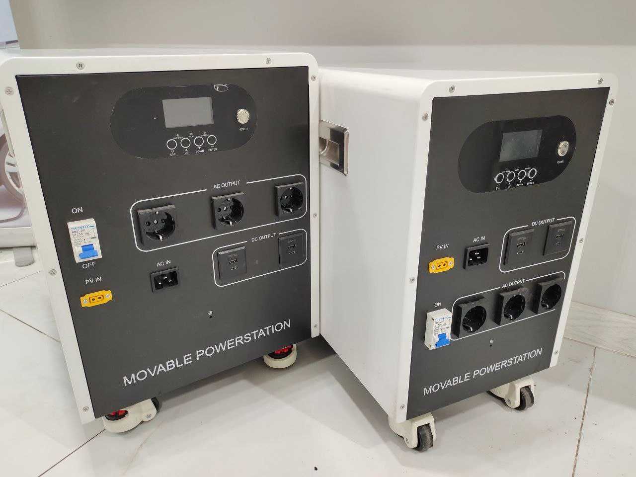 Портативная электростанция на аккмуляторах переносной ИБП 3.6kwt, 5kwt