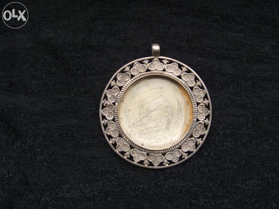 medalion vechi din argint 1823