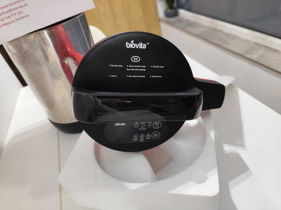 Vand aparat lapte vegetal & supa crema Biovita VegaMax.