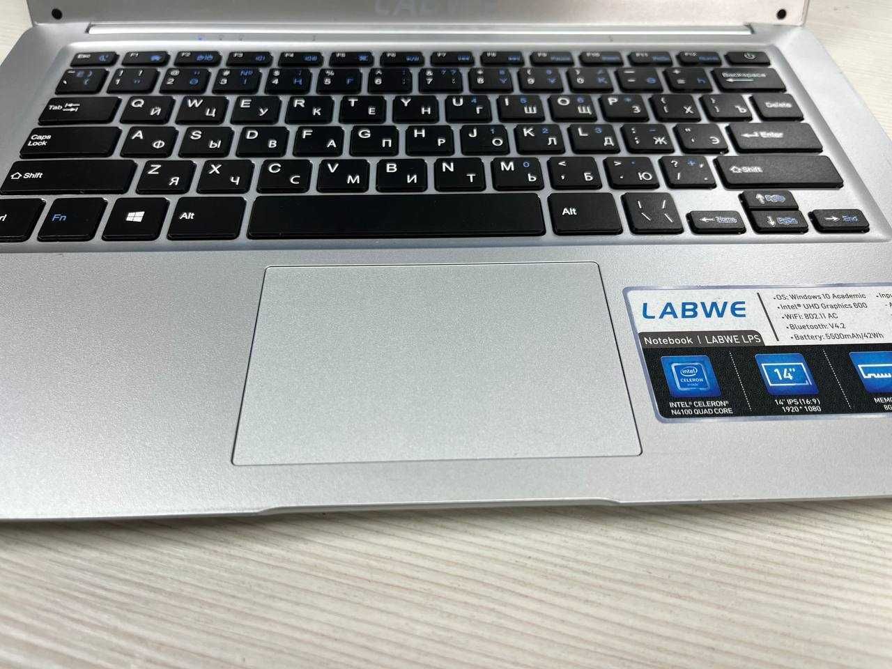 Для офиса LABWE Celeron*ОЗУ 8*SSD 128*FullHD Экран