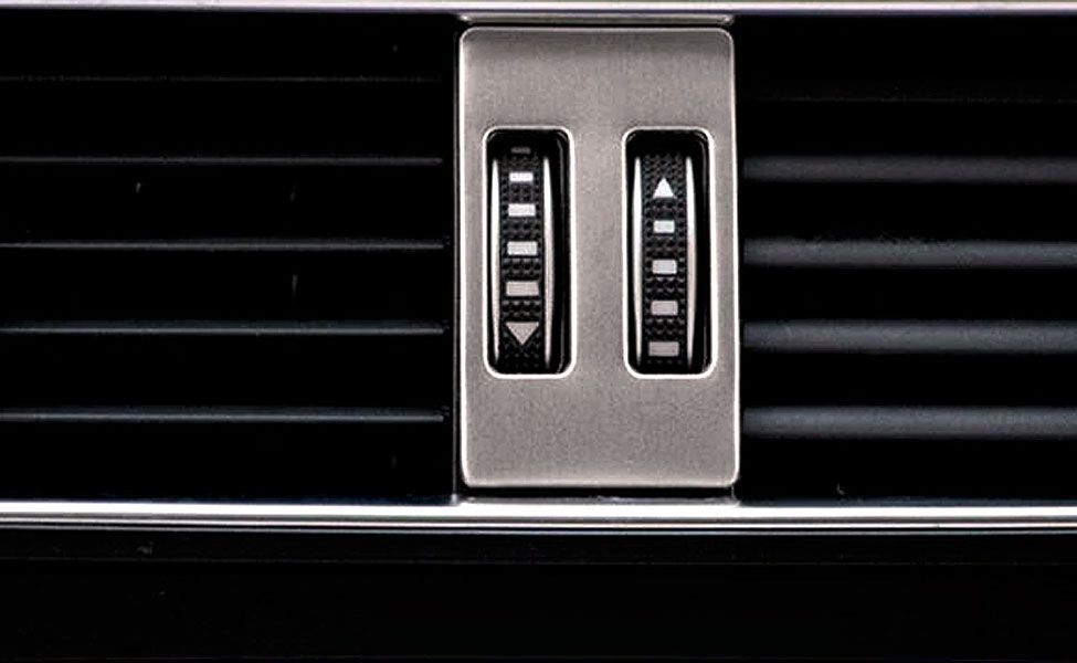 Ornament metalic reglaj guri centrale ventilatie -Audi A4 (B8), A5, Q5