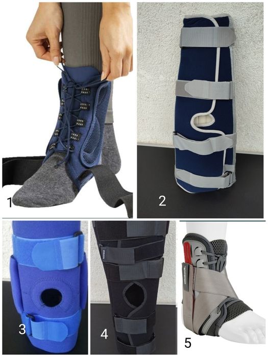 Orteza genunchiera fixa picior glezna genunchi rotula tije metalice xl