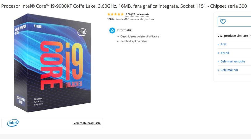 Kit gaming – i9 9900KF + Z390-F + 16GB Corsair RGB + Noctua NH-D15