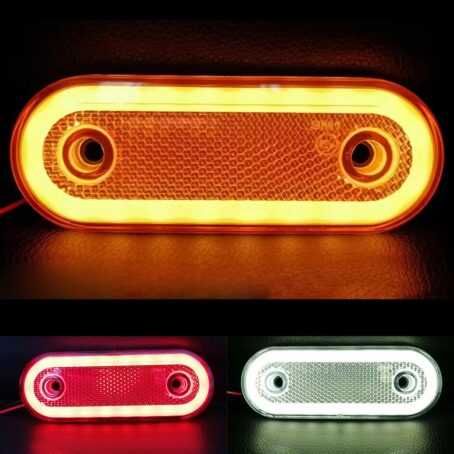Странична ЛЕД габаритна светлина Бяла и Оранжева
