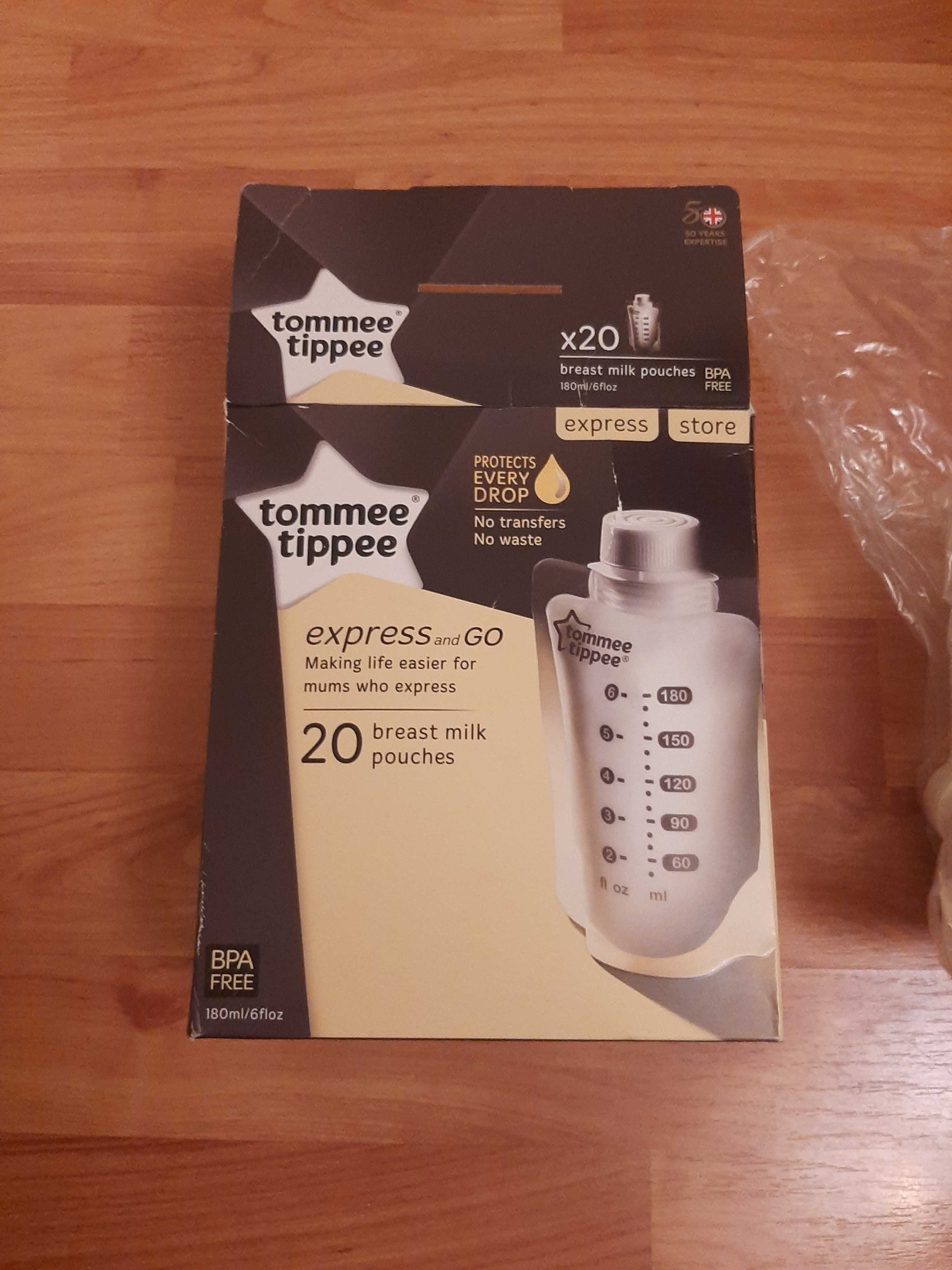 Tommee tippee торбички за мляко/сок