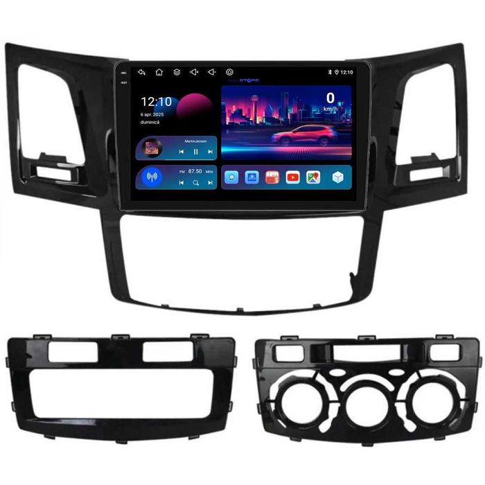 Navigatie Dedicata Toyota Hilux VII (2004-2015) 9Inch, BT, Carplay