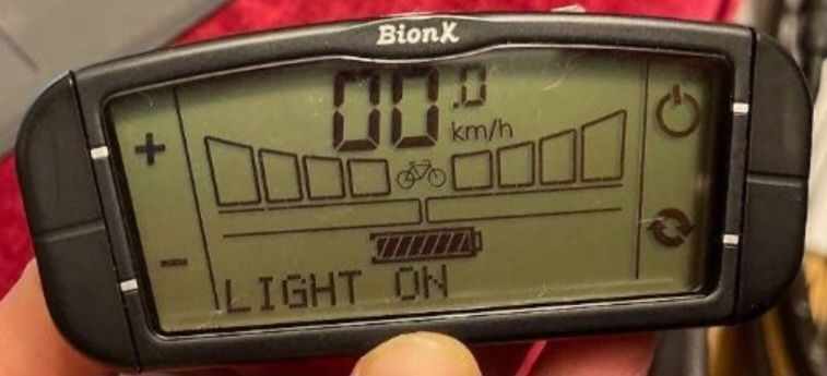 Display BIONX G2 (bicicletă electrică)