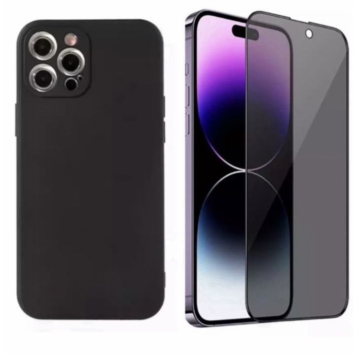 Iphone 14/15/16/17/PRO/MAX/PLUS/AIR Husa Thin Armour+Folie Sticla 20D