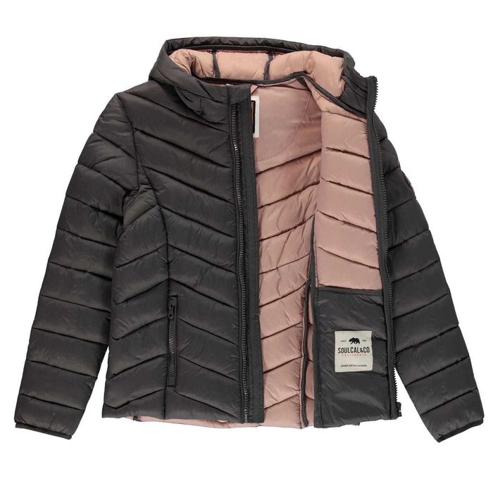 Детско яке SoulCal Micro Bubble Hooded Jacket - 11-12 и 13 години