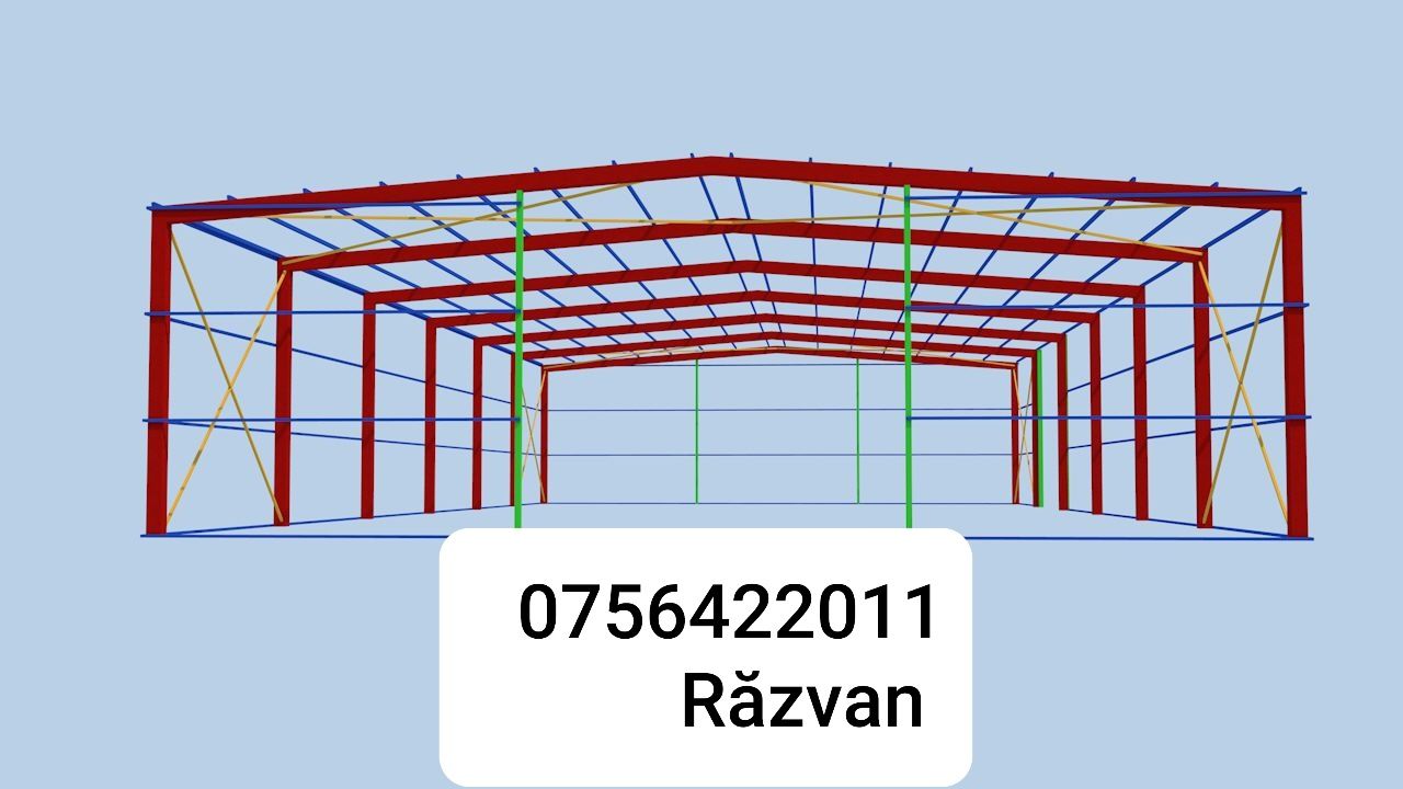 Vand hală metalica 15m×35m×4.5m