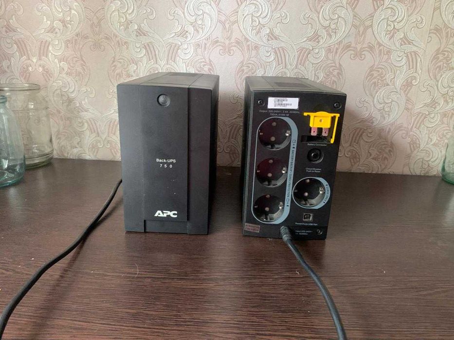 ИБП источник бесперебойного питания APC BACK-UPS 750 под ремонт