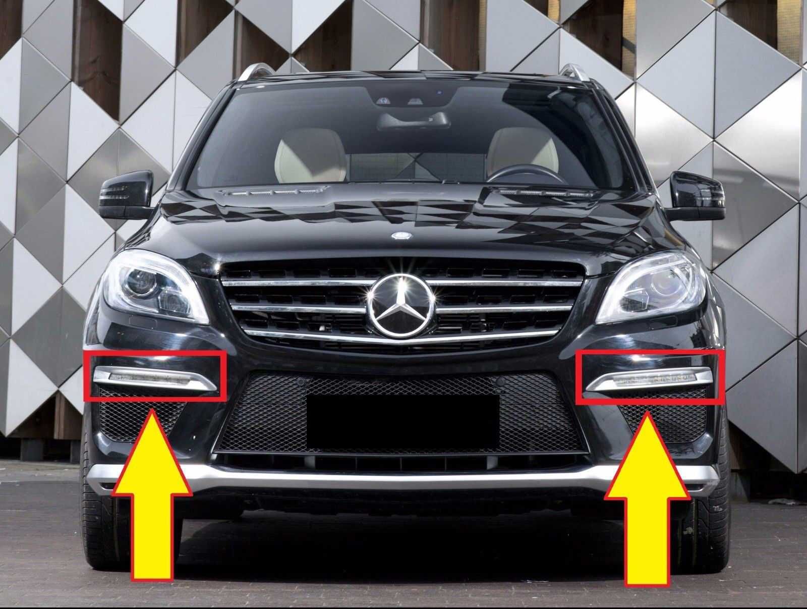 Дневни светлини LED DRL Mercedes ML 63 AMG / GL 63 AMG W166