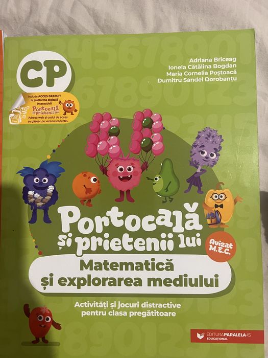 Carti Portocala si prietenii sai - clasa pregatitoare