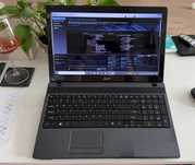 Laptop Acer Intel Core i7, 15.6", 16Gb DDR, SSD 256Gb,Baterie 9 celule