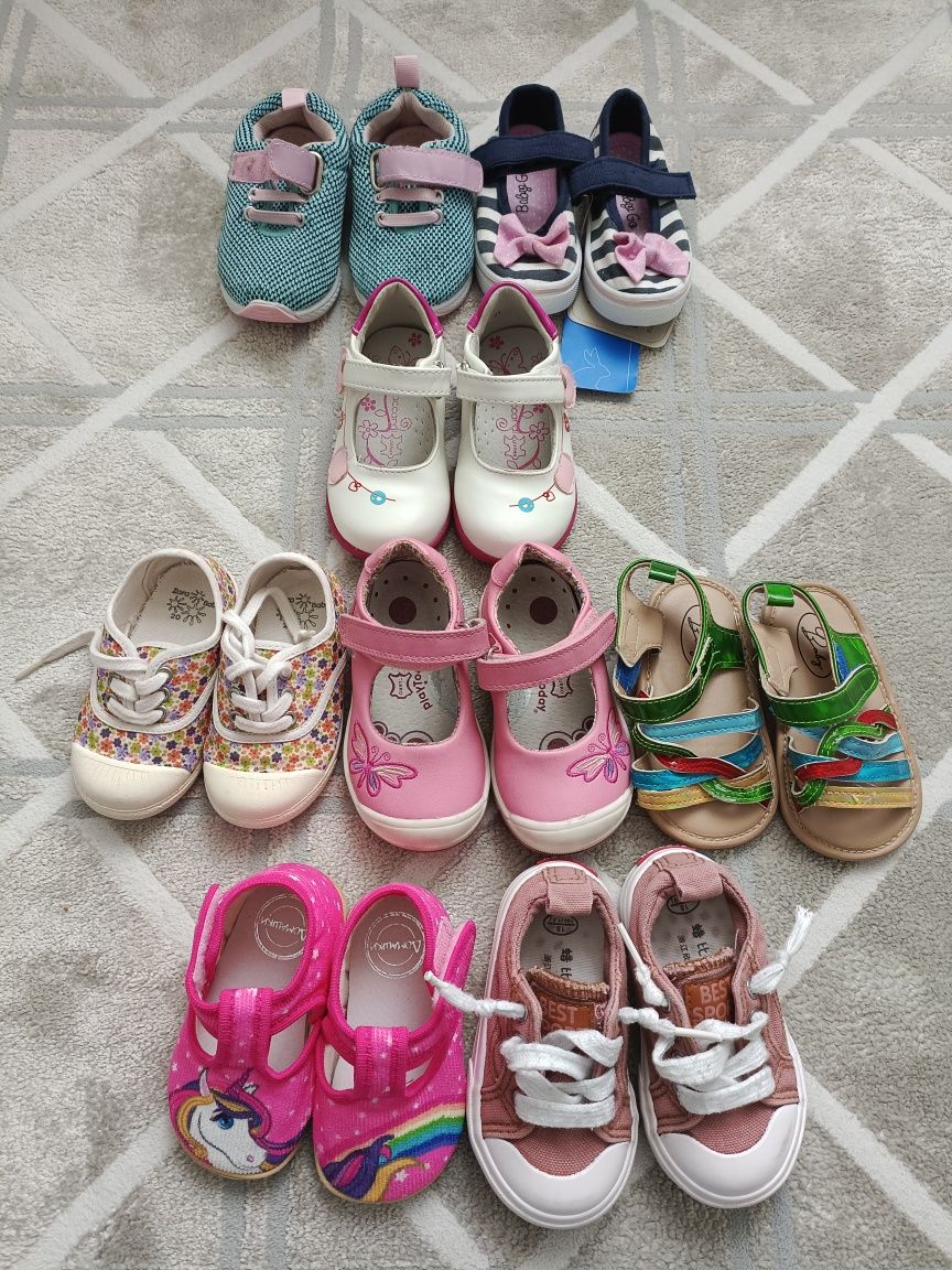 Детская обувь для девочки  18-22 размеры