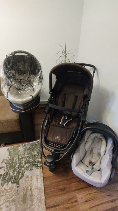 Cărucior bebe - Quinny Speedi 3 în 1 – Set complet