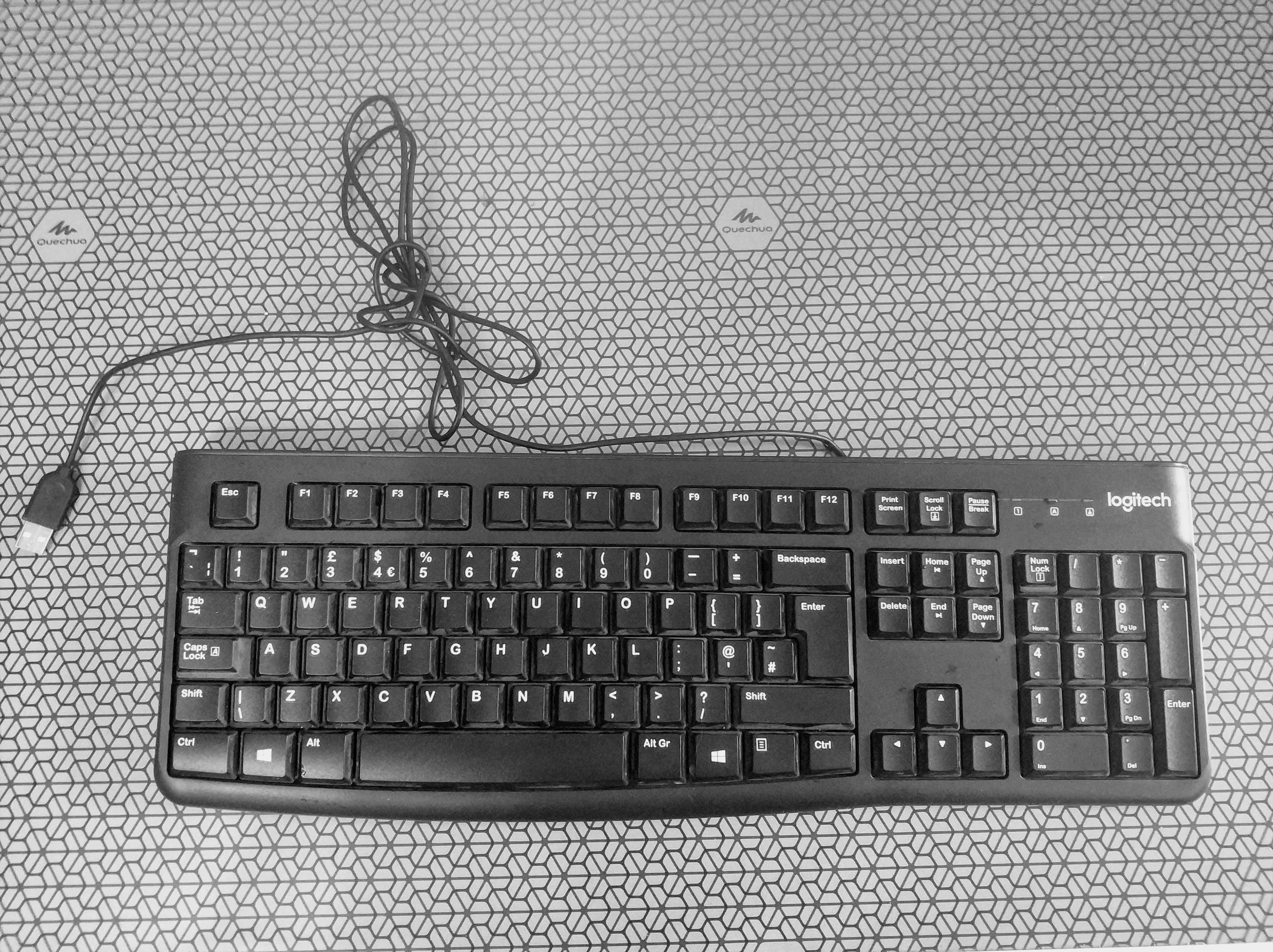 Logitech K120 клавиатура - UK layout