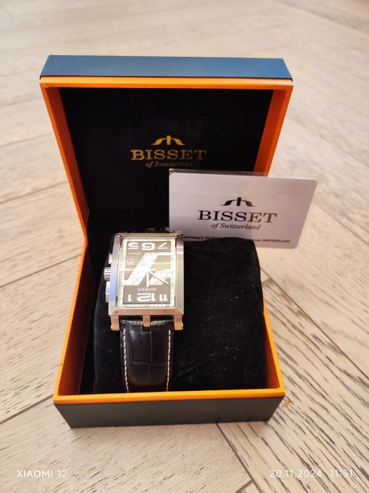 Продам Bisset BSCC92SASB Кварцевый хронограф