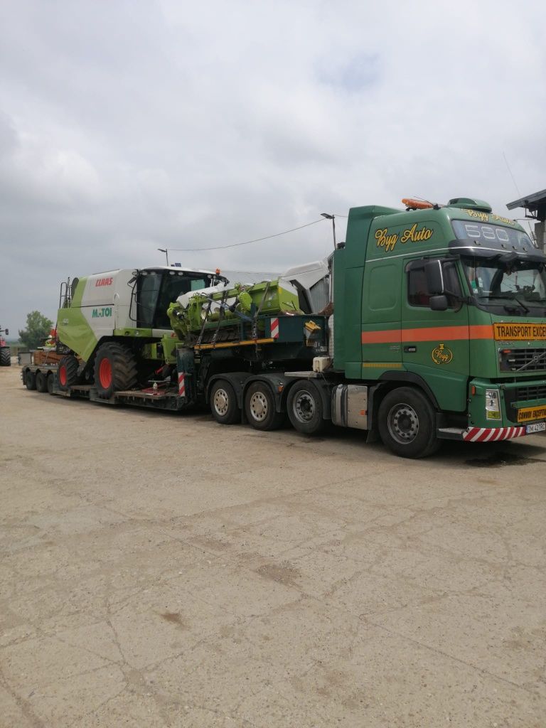 Transport agabaritic combine utilaje