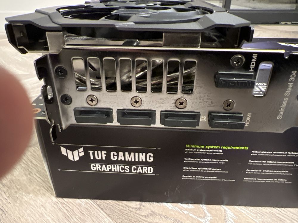 Видеокарта PCI-E 12Gb ASUS RTX 3080 Ti TUF Gaming OC, с гарантией