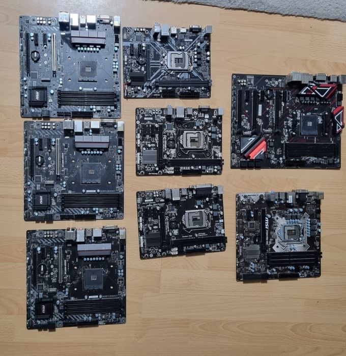 DEFECTE: Lot placi de baza gen 4, 7, AM4 Ryzen 1150/1151