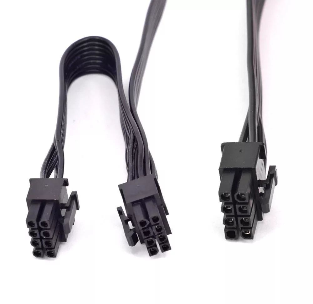 PW Кабел PCIe 8 pin to 2 x 8 (6+2)