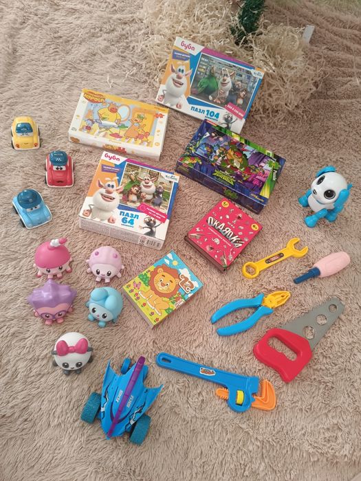 Игрушки для детей, б/у, но в хорошем состоянии.