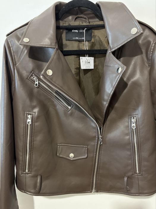 Дамско кожено яке Sinsay